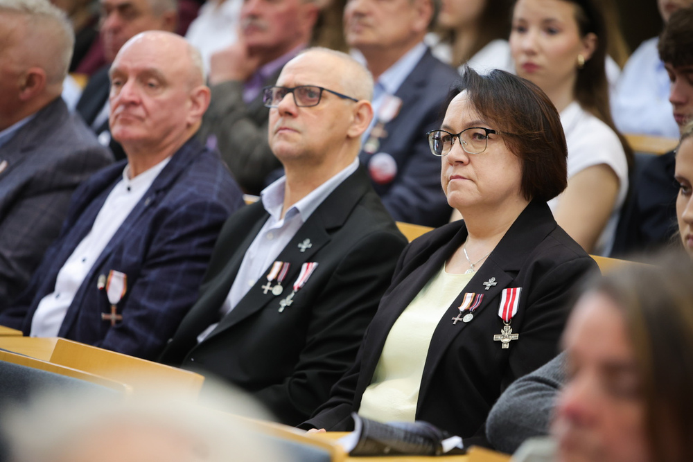 W Olsztynie uhonorowaliśmy dawnych opozycjonistów – 17 kwietnia 2026. Fot. Dariusz Skrzyniarz (IPN)