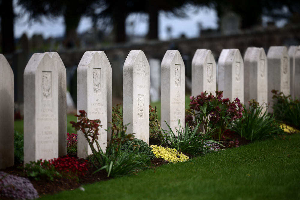 Polish War Graves na Jeanfield and Wellshill Cemetery, Perth - Szkocja, 18 kwietnia 2026 r., fot. Sławomir Kasper (IPN)
