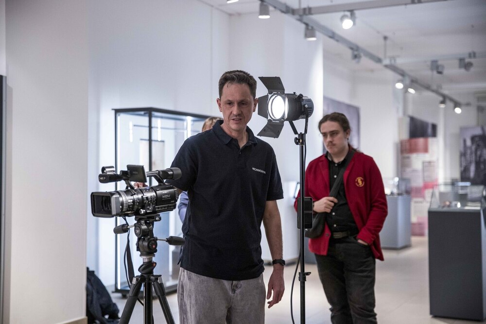 „Jak opowiadać o bohaterze?” Warsztaty dla uczniów szkół ponadpodstawowych – Warszawa, 17 kwietnia 2026. Fot. Katarzyna Adamów (IPN)