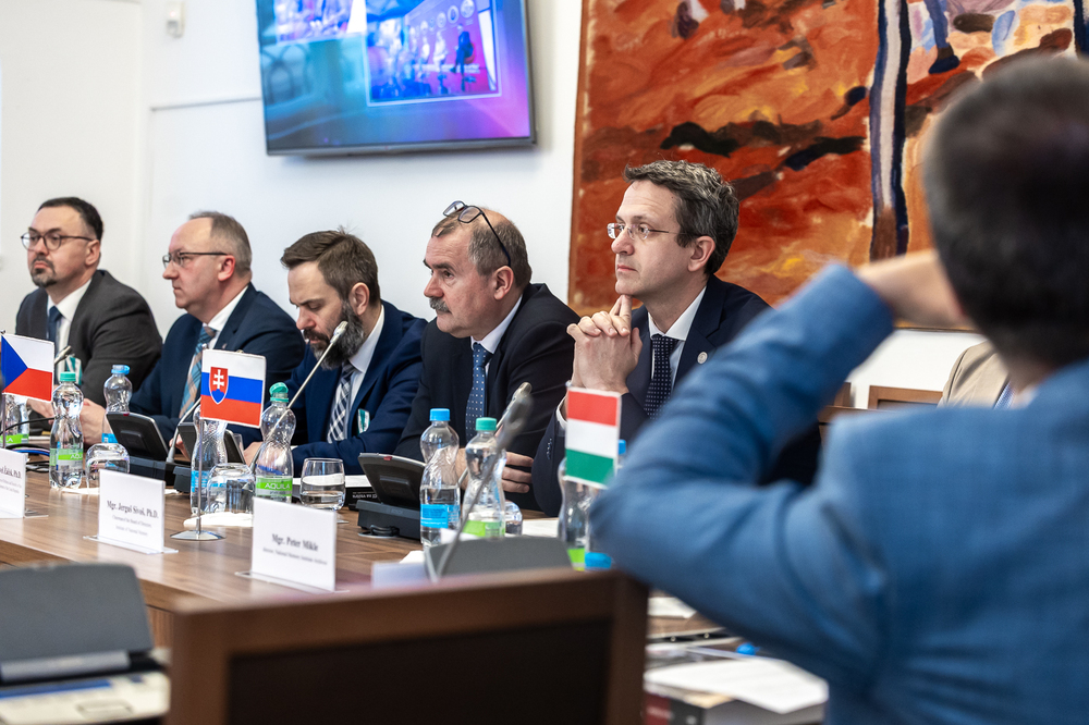 IPN na międzynarodowej konferencji instytucji pamięci z krajów Grupy Wyszehradzkiej – Praga, 20 kwietnia 2026. Fot. Sławek Kasper (IPN)