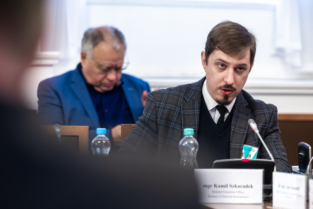 IPN na międzynarodowej konferencji instytucji pamięci z krajów Grupy Wyszehradzkiej – Praga, 20 kwietnia 2026. Fot. Sławek Kasper (IPN)