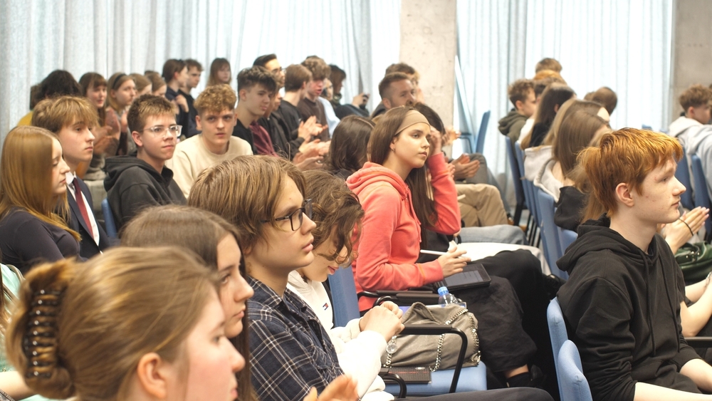 „Historia mówi przez pokolenia. Pamiętam, więc jestem” – nowy cykl edukacyjny w Centralnym Przystanku Historia – Warszawa, 17 kwietnia 2026. Fot. Ewa Żukowska (IPN)