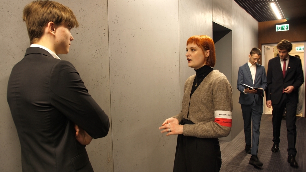 „Historia mówi przez pokolenia. Pamiętam, więc jestem” – nowy cykl edukacyjny w Centralnym Przystanku Historia – Warszawa, 17 kwietnia 2026. Fot. Ewa Żukowska (IPN)