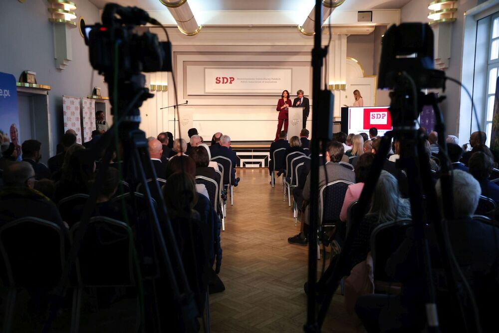 Poznaliśmy laureatów konkursu Stowarzyszenia Dziennikarzy Polskich o Nagrodę im. Janusza Kurtyki. Warszawa, 20.04.2026 r. Fot. Dariusz Skrzyniarz (IPN)