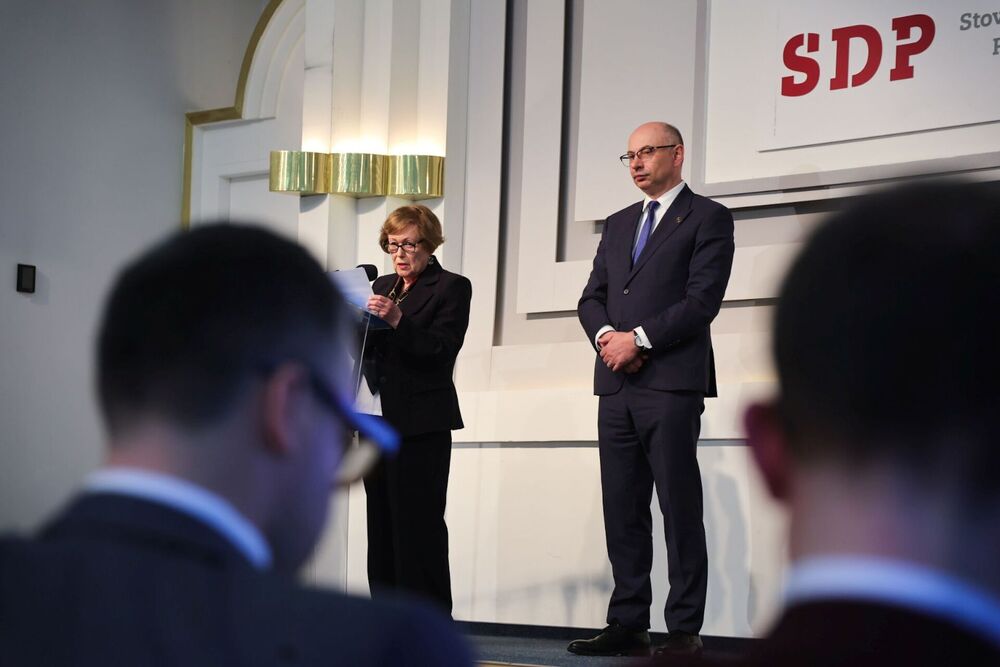 Poznaliśmy laureatów konkursu Stowarzyszenia Dziennikarzy Polskich o Nagrodę im. Janusza Kurtyki. Warszawa, 20.04.2026 r. Fot. Dariusz Skrzyniarz (IPN)