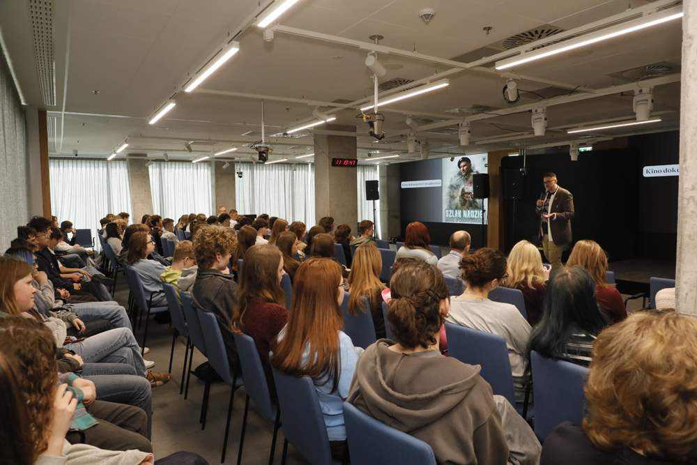 Kino dokumentu i świadectwa. „Szlak nadziei. Bitwa o Monte Cassino” – Warszawa, 20 kwietnia 2026. Fot. Piotr Życieński (IPN)