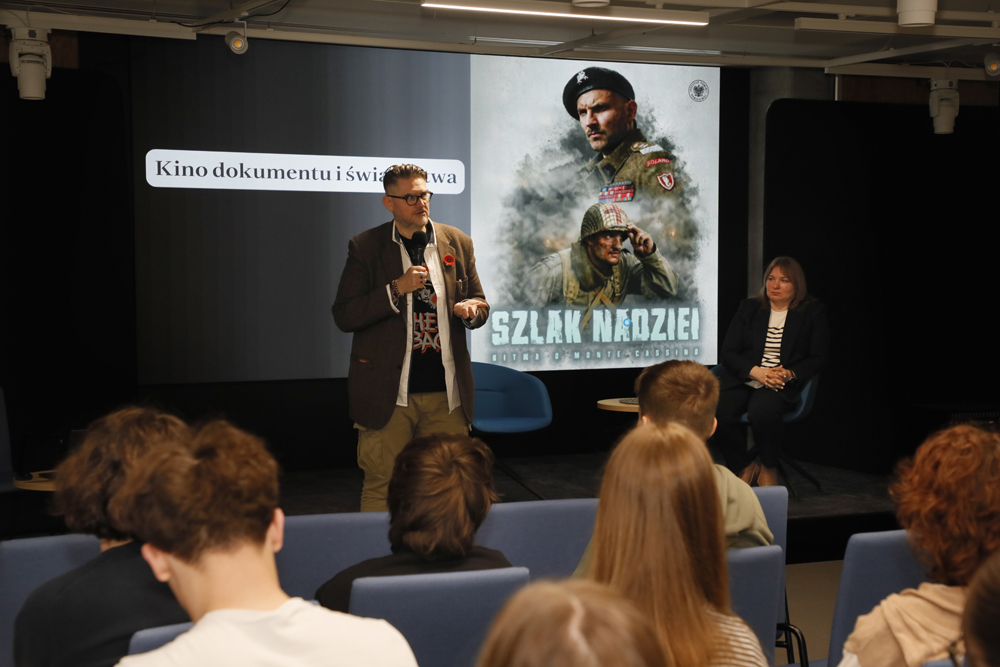 Kino dokumentu i świadectwa. „Szlak nadziei. Bitwa o Monte Cassino” – Warszawa, 20 kwietnia 2026. Fot. Piotr Życieński (IPN)