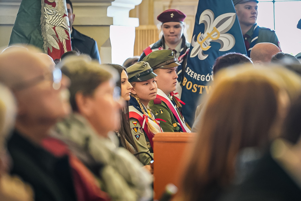 Uroczystości pogrzebowe Żołnierzy Niezłomnych – Zagroba, 21 kwietnia 2026. Fot. Mateusz Niegowski (IPN)