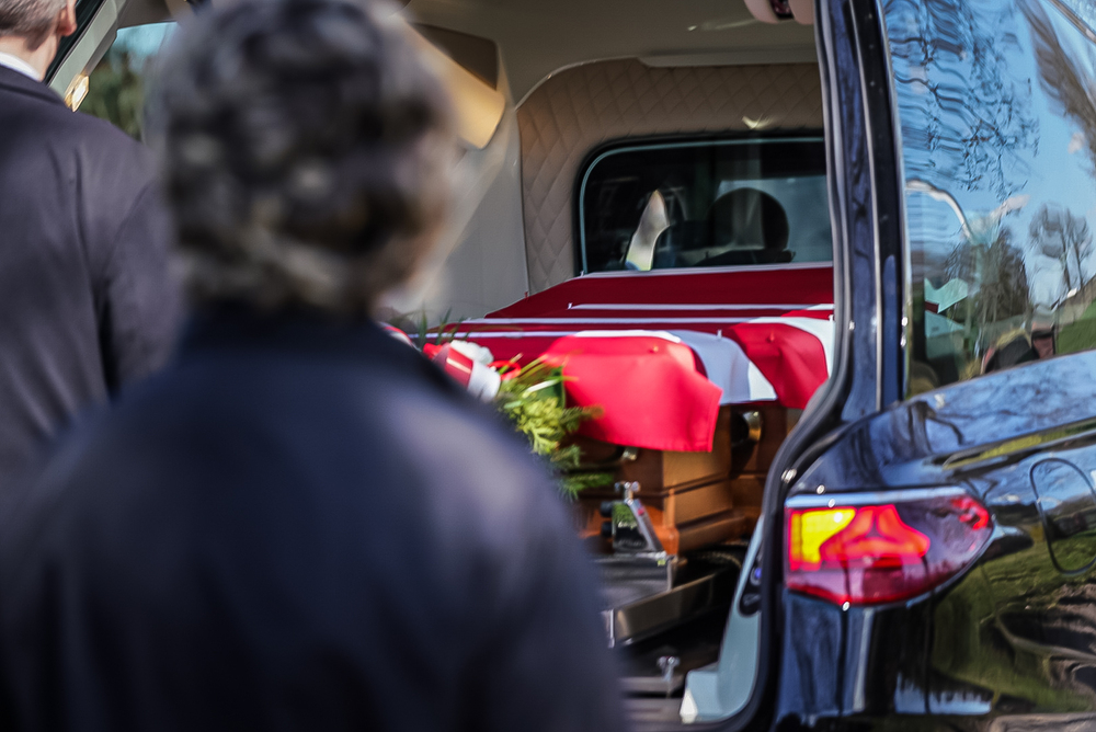 Uroczystości pogrzebowe Żołnierzy Niezłomnych – Zagroba, 21 kwietnia 2026. Fot. Mateusz Niegowski (IPN)