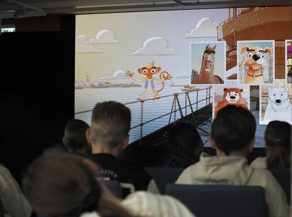 Premiera filmu animowanego „Małpka Betty” z serii „Co by było, gdyby zwierzęta mówiły?” – Warszawa, 21 kwietnia 2026. Fot. Piotr Życieński (IPN)