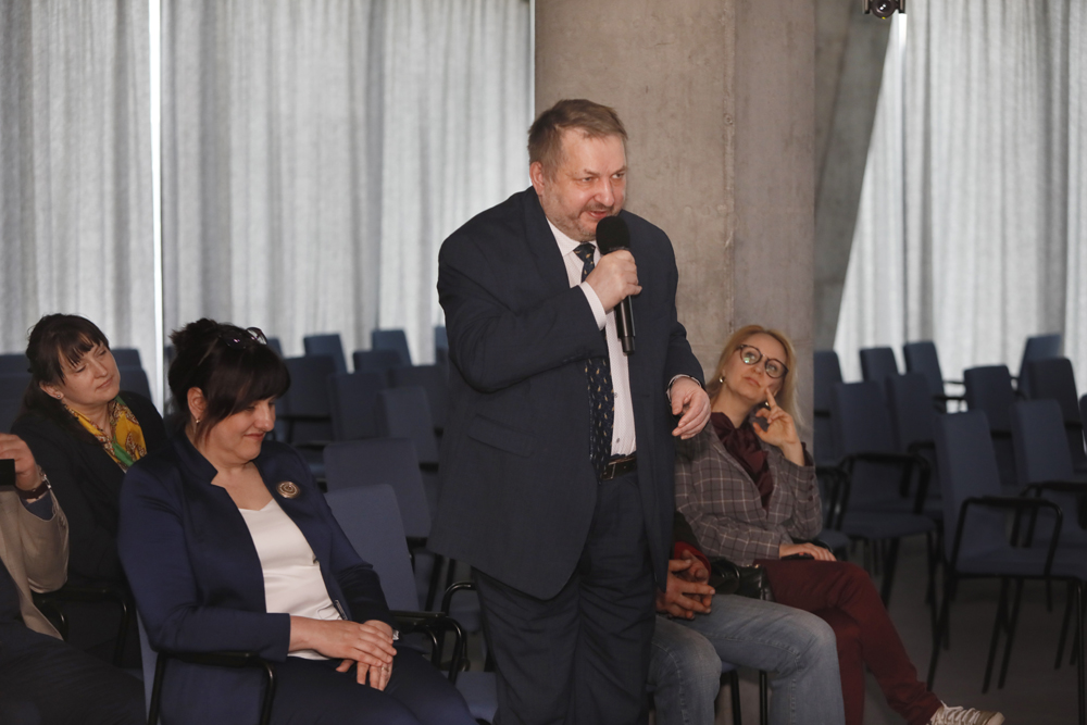 Debata z cyklu: Historia mówi przez pokolenia – „Beatyfikacja ks. Włodzimierza Szembeka. Od arystokraty do męczennika” – Warszawa, 20 kwietnia 2026. Fot. Piotr Życieński (IPN)