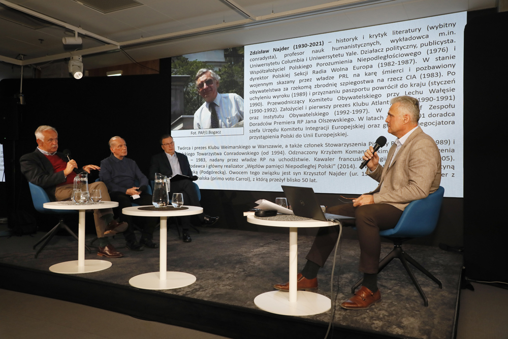 Spotkanie z cyklu „Tajemnice bezpieki” – Warszawa, 20 kwietnia 2026. Fot. Piotr Życieński (IPN)