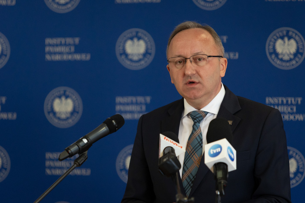 Zbrodnie z czasów PRL nie ulegają przedawnieniu. Na zdj. zastępca prezesa IPN dr hab. Karol Polejowski – Gdańsk, 22 kwietnia 2026. Fot. Roman Jocher