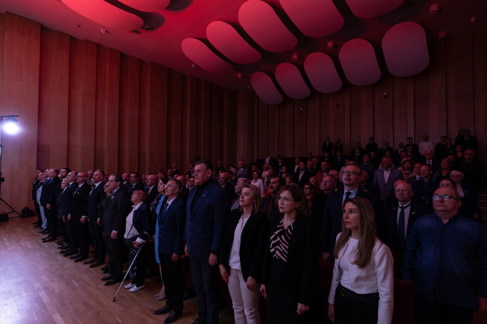 Spotkanie Dam i Kawalerów Krzyża Wolności i Solidarności w Elblągu – 22 kwietnia 2026 r., fot. Roman Jocher