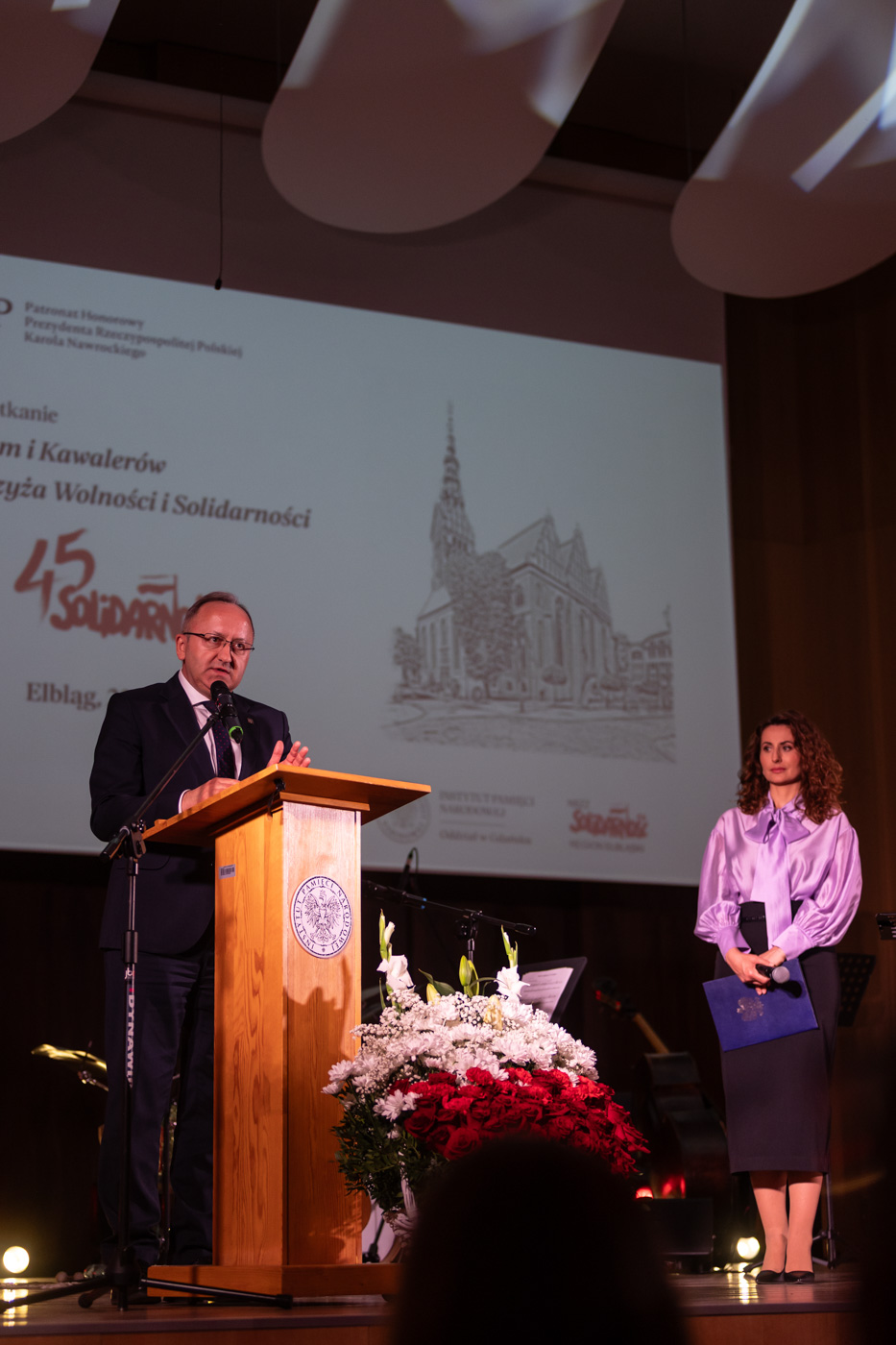 Spotkanie Dam i Kawalerów Krzyża Wolności i Solidarności w Elblągu – 22 kwietnia 2026 r., fot. Roman Jocher