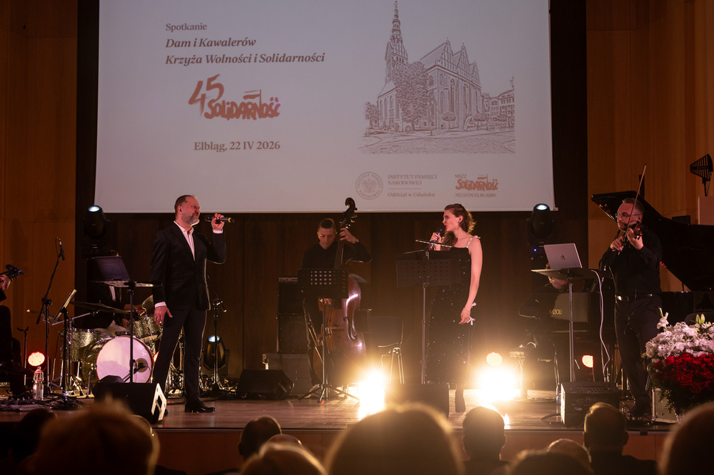 Spotkanie Dam i Kawalerów Krzyża Wolności i Solidarności w Elblągu – 22 kwietnia 2026 r., fot. Roman Jocher