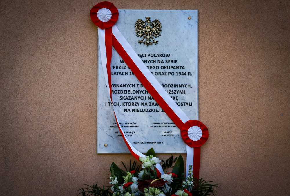 W Białymstoku upamiętniliśmy Sybiraków – 23 kwietnia 2026. Fot. Paula Prudziłowicz (IPN)
