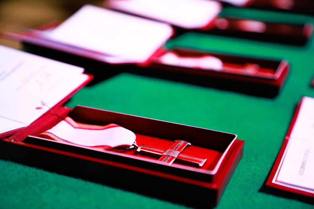 Spotkanie Dam i Kawalerów Krzyża Wolności i Solidarności – Białystok, 23.04.2026. Fot. Paula Prudziłowicz (IPN)