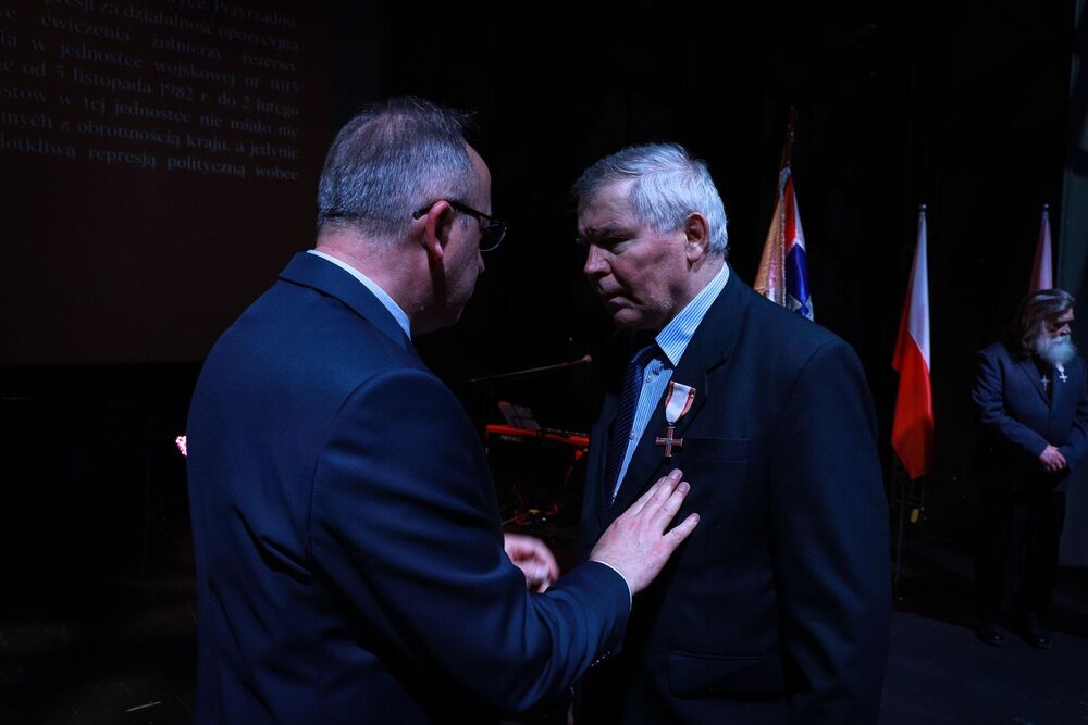 Spotkanie Dam i Kawalerów Krzyża Wolności i Solidarności – Białystok, 23.04.2026. Fot. Paula Prudziłowicz (IPN)