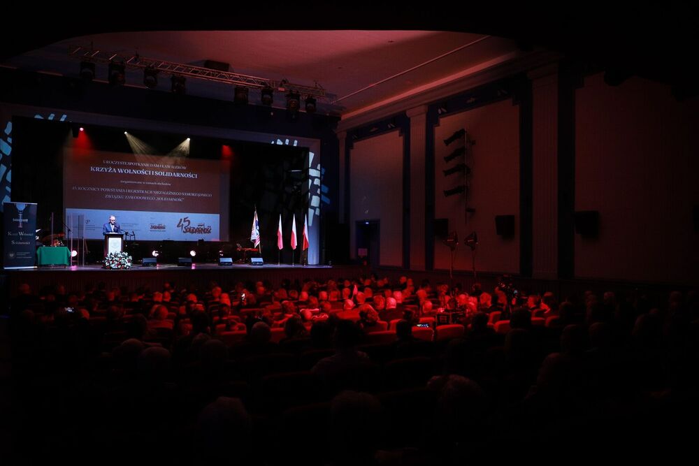 Spotkanie Dam i Kawalerów Krzyża Wolności i Solidarności – Białystok, 23.04.2026. Fot. Paula Prudziłowicz (IPN)