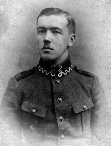 Antoni Fleszar w wojsku austriackim podczas
I wojny światowej.