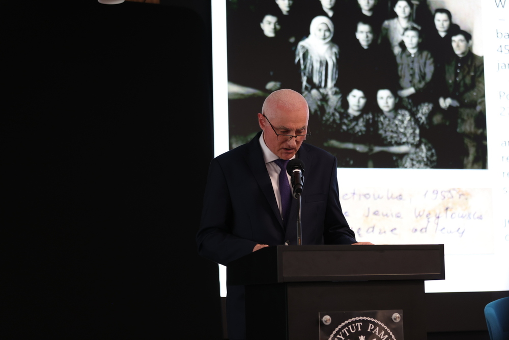 Spotkanie „O deportacjach Polaków do Kazachstanu” – Warszawa, 24 kwietnia 2026. Fot. Katarzyna Adamów (IPN)