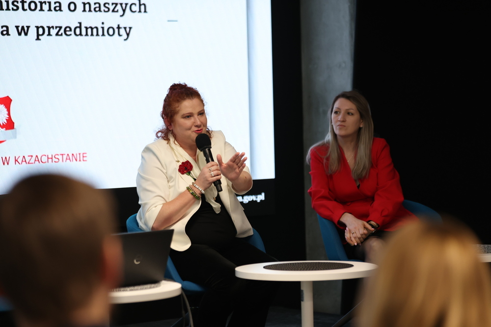 Spotkanie „O deportacjach Polaków do Kazachstanu” – Warszawa, 24 kwietnia 2026. Fot. Katarzyna Adamów (IPN)