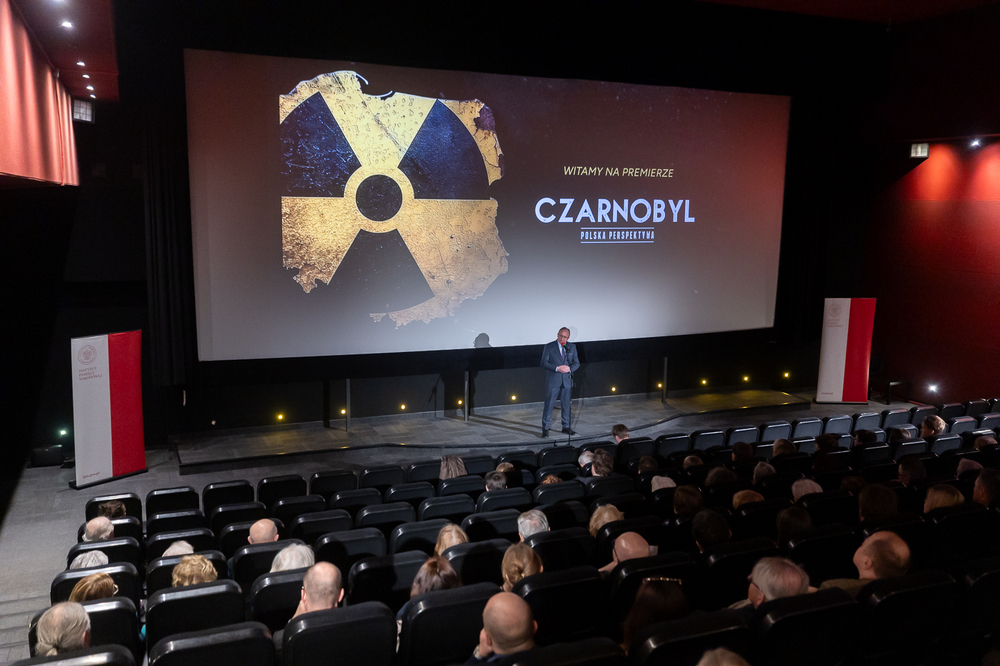 Premierowy pokaz filmu dokumentalnego IPN „Czarnobyl. Polska perspektywa” – Warszawa, 24 kwietnia 2026. Fot. Sławek Kasper (IPN)