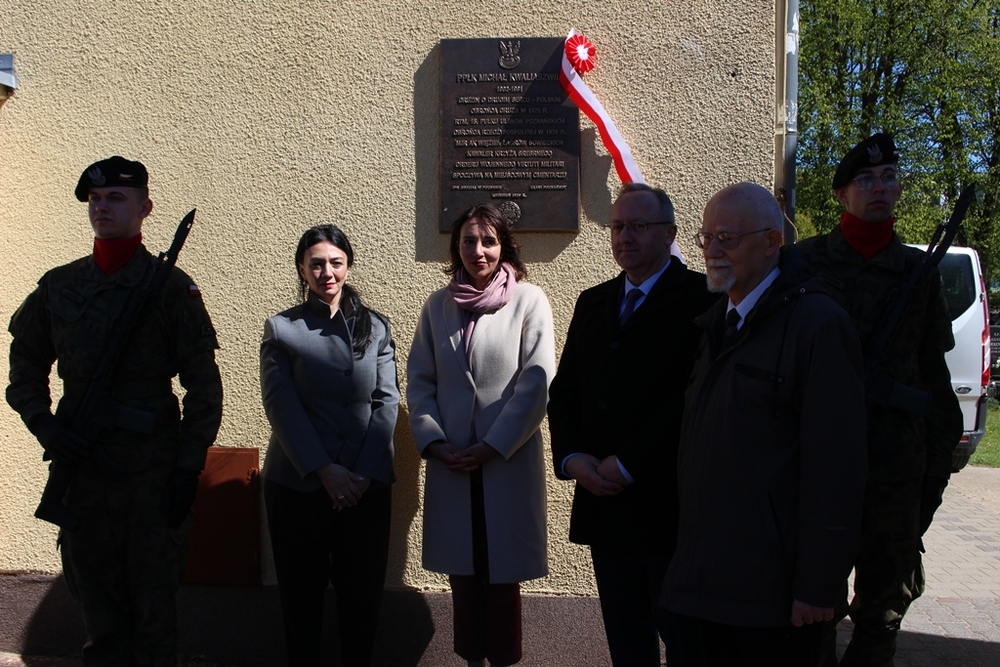 Bohater dwóch narodów – polskiego i gruzińskiego – Poznań, 26 kwietnia 2026. Fot. Marta Sankiewicz (IPN)