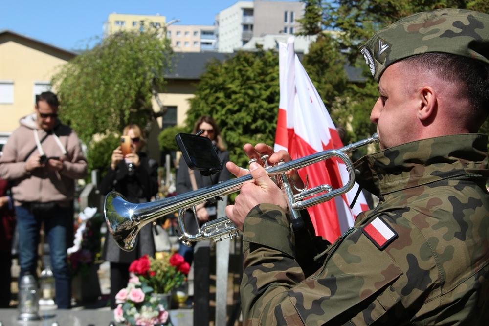 Bohater dwóch narodów – polskiego i gruzińskiego – Poznań, 26 kwietnia 2026. Fot. Marta Sankiewicz (IPN)