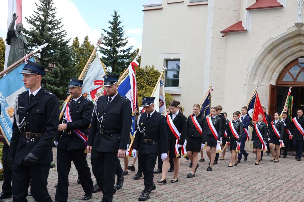 Uroczystości pogrzebowe trzech nieznanych polskich partyzantów – Wola Raniżowska, 26 kwietnia 2026. Fot. Katarzyna Gajda-Bator (IPN)
