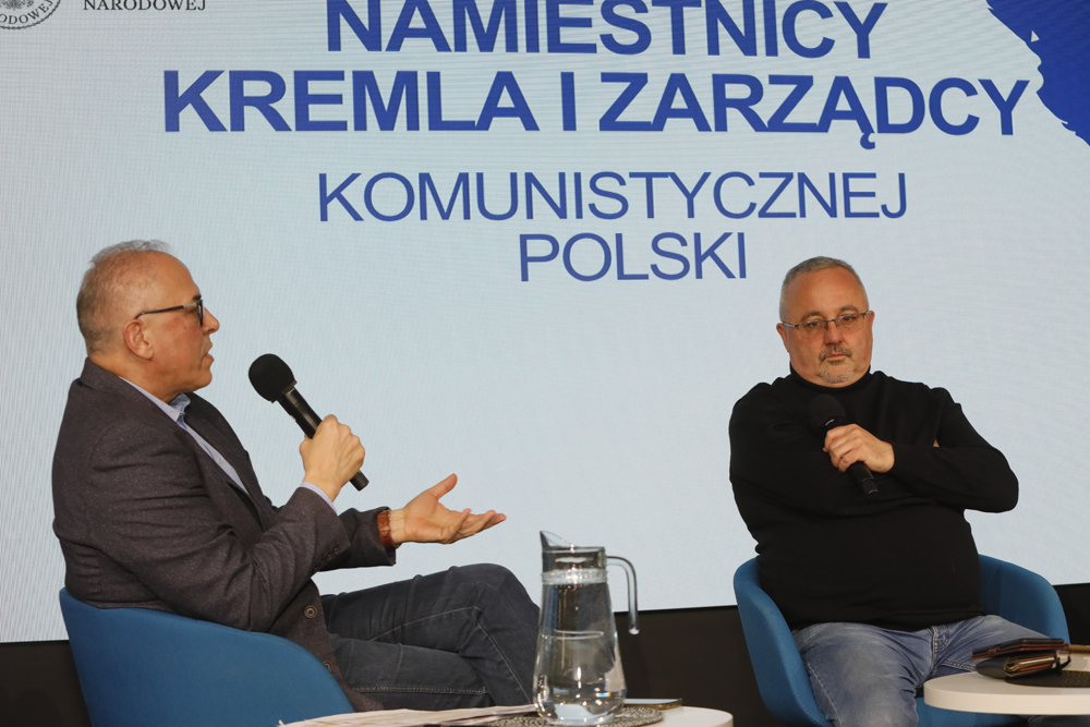 Spotkanie z cyklu „Namiestnicy Kremla i zarządcy komunistycznej Polski” w Centralnym Przystanku Historia – Warszawa, 28 kwietnia 2026. Fot. Piotr Życieński (IPN)