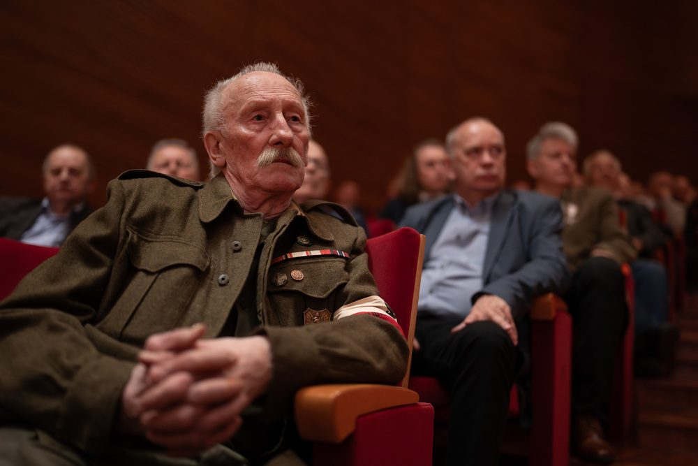 45. rocznica rejestracji NSZZ „Solidarność”. „Solidarni, nasz jest ten dzień” – spotkanie Dam i Kawalerów Krzyża Wolności i Solidarności. Katowice, 29 kwietnia 2026 r. Fot. Krzysztof Łojko (IPN)