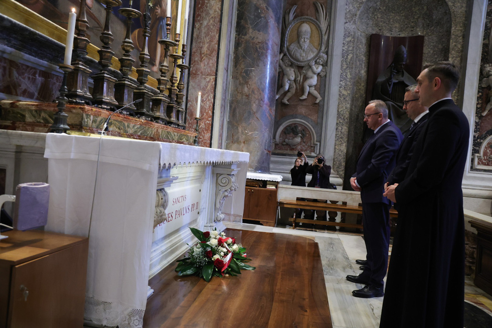 Msza św.w Bazylice św. Piotra w Watykanie – 30 kwietna 2026. Fot. Dariusz Skrzyniarz (IPN)