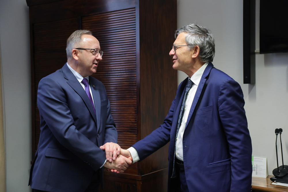 Wizyta w Radiu Watykańskim – 30 kwietnia 2026. Fot. Dariusz Skrzyniarz (IPN)