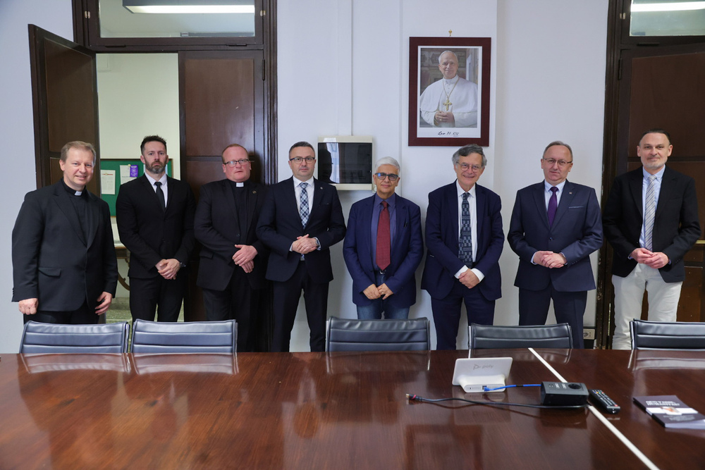 Wizyta w Radiu Watykańskim – 30 kwietnia 2026. Fot. Dariusz Skrzyniarz (IPN)