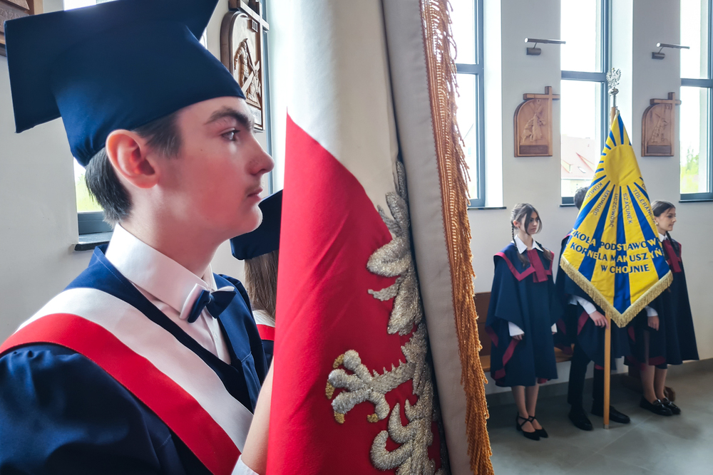 Uroczyste odsłonięcie pomnika upamiętniającego ofiary niemieckiego obozu koncentracyjnego w Chojnie – 30 kwietnia 2026. Fot. Sławek Kasper (IPN)