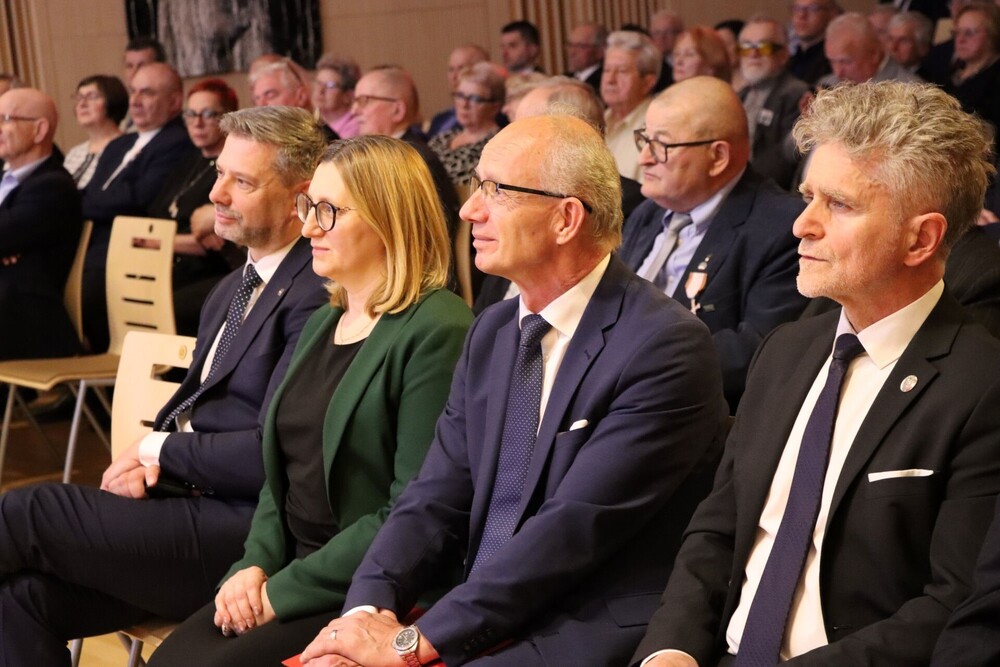 45. rocznica rejestracji NSZZ „Solidarność” – spotkanie Dam i Kawalerów Krzyża Wolności i Solidarności w Kielcach – 30 kwietnia 2026. Fot. Dorota Klusek (IPN)