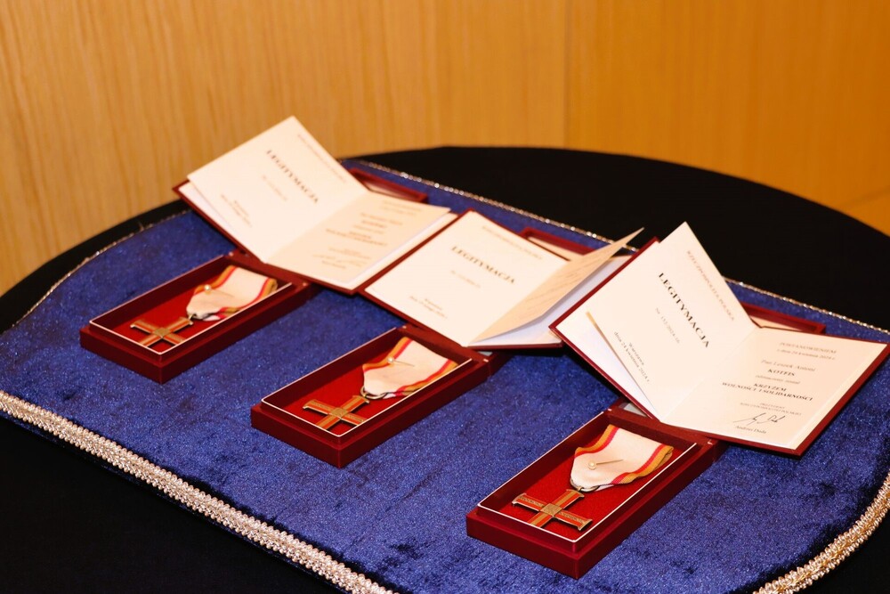 45. rocznica rejestracji NSZZ „Solidarność” – spotkanie Dam i Kawalerów Krzyża Wolności i Solidarności w Kielcach – 30 kwietnia 2026. Fot. Dorota Klusek (IPN)