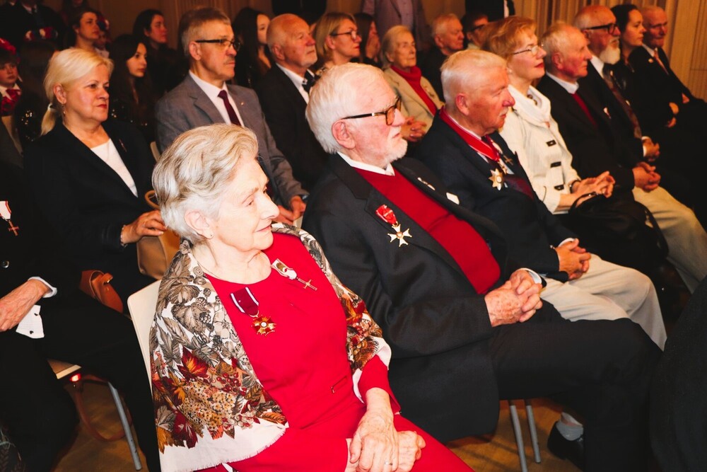 45. rocznica rejestracji NSZZ „Solidarność” – spotkanie Dam i Kawalerów Krzyża Wolności i Solidarności w Kielcach – 30 kwietnia 2026. Fot. Dorota Klusek (IPN)