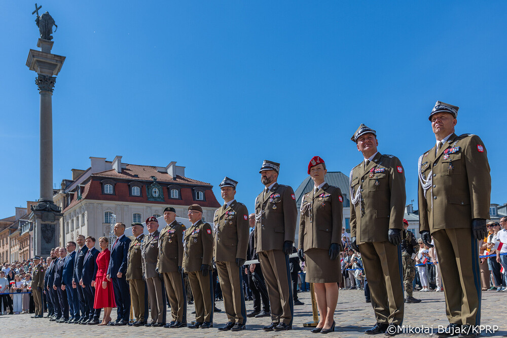 Centralne obchody z okazji Dnia Flagi Rzeczypospolitej Polskiej –  Warszawa, 2 maja 2026 r. Fot. Mikołaj Bujak (KPRP)