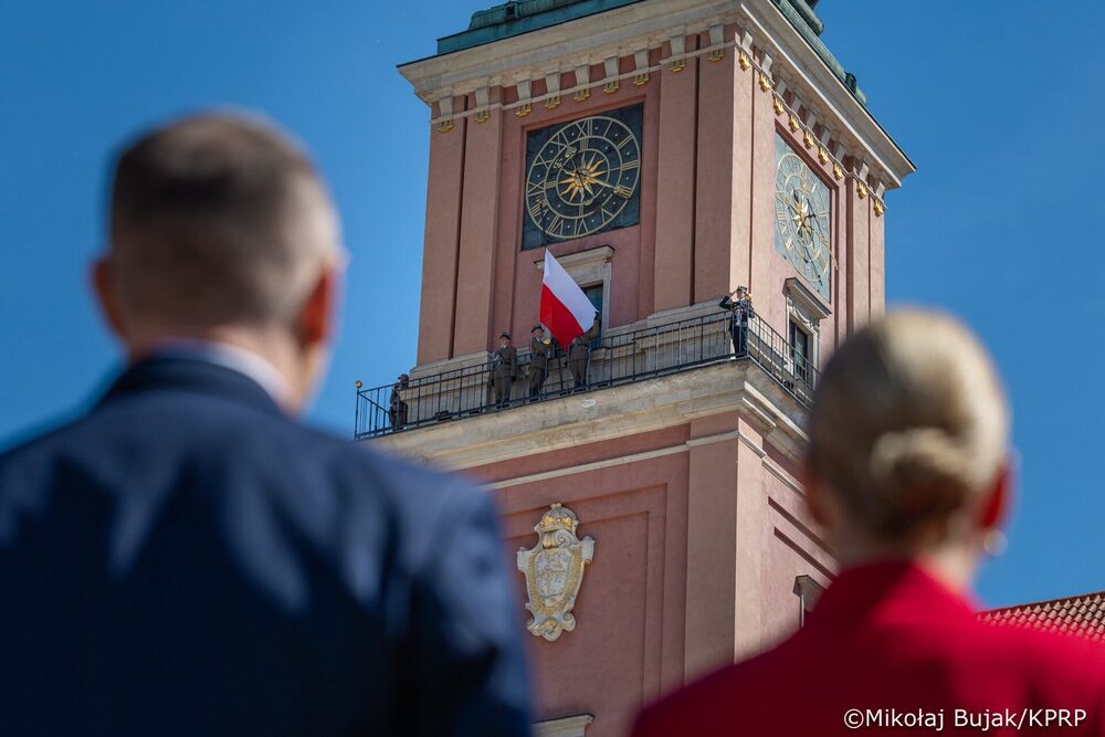Centralne obchody z okazji Dnia Flagi Rzeczypospolitej Polskiej –  Warszawa, 2 maja 2026 r. Fot. Mikołaj Bujak (KPRP)