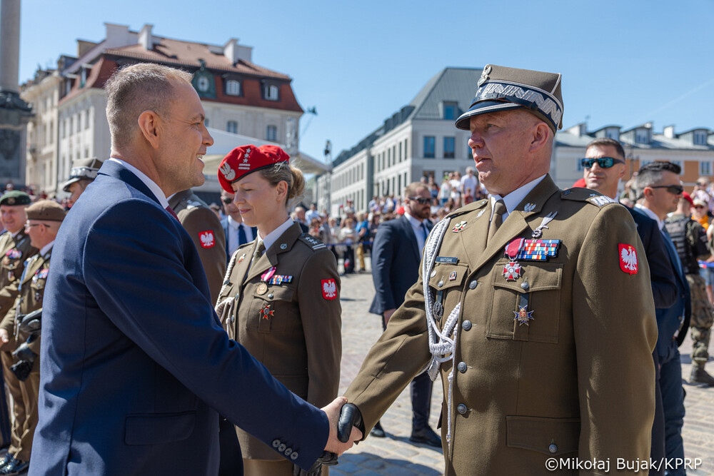 Centralne obchody z okazji Dnia Flagi Rzeczypospolitej Polskiej –  Warszawa, 2 maja 2026 r. Fot. Mikołaj Bujak (KPRP)