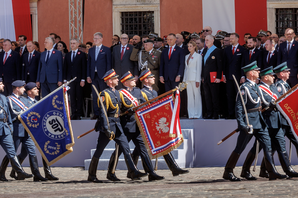 Obchody Święta Narodowego Trzeciego Maja – Warszawa, 3 maja 2026 r. Fot. Sławek Kasper (IPN)
