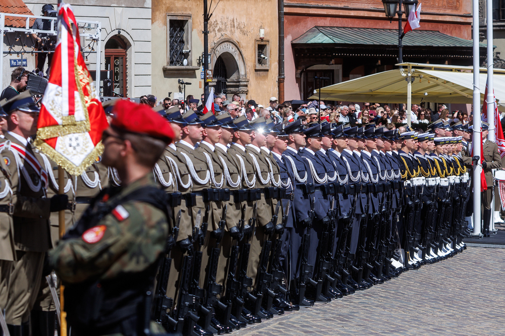Obchody Święta Narodowego Trzeciego Maja – Warszawa, 3 maja 2026 r. Fot. Sławek Kasper (IPN)