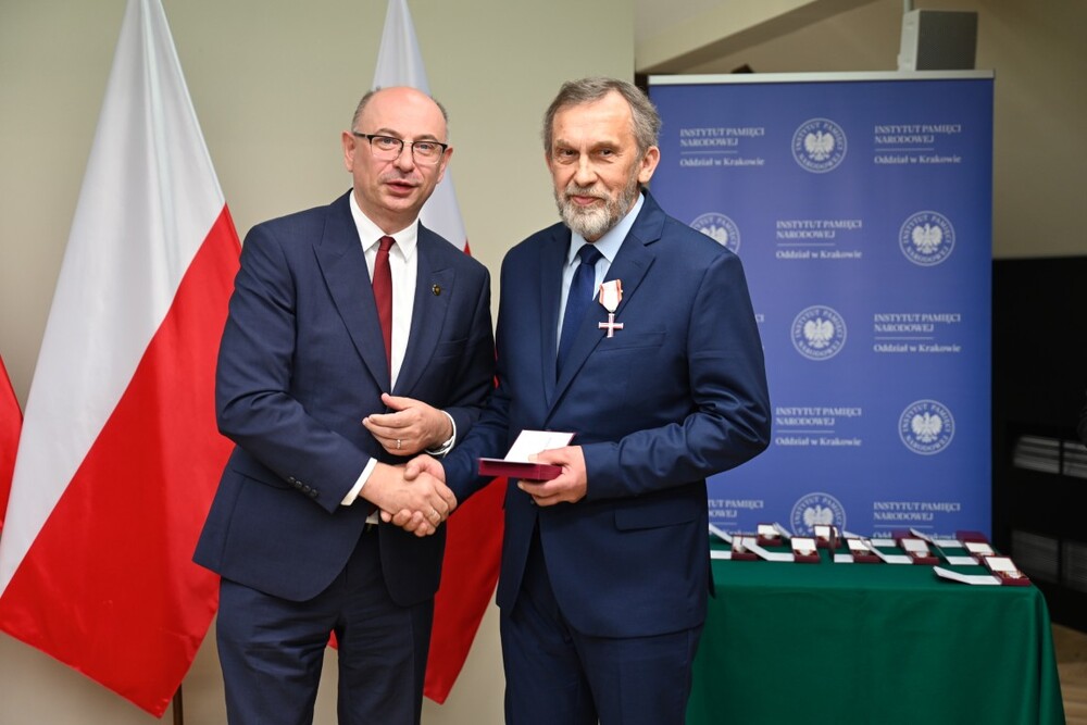 W Krakowie uhonorowaliśmy dawnych opozycjonistów – 8 maja 2026. Fot. Żaneta Wierzgacz (IPN)