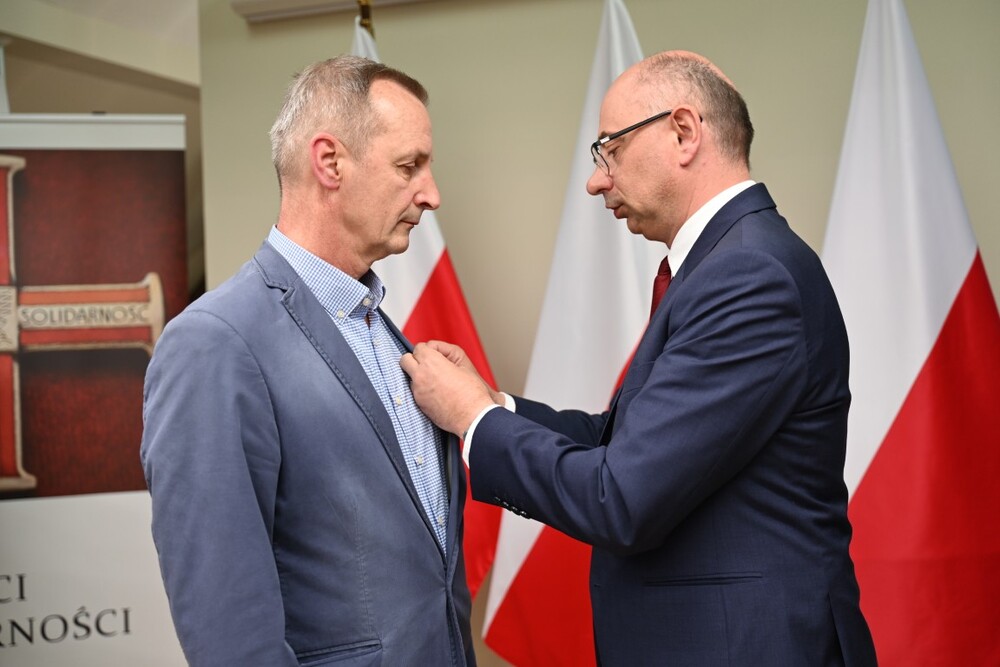 W Krakowie uhonorowaliśmy dawnych opozycjonistów – 8 maja 2026. Fot. Żaneta Wierzgacz (IPN)