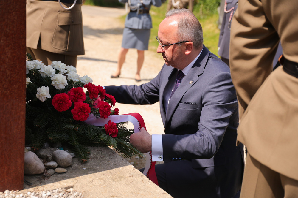 Obchody 81. rocznicy wyzwolenia więźniów obozów koncentracyjnych systemu Mauthausen-Gusen, uroczystości pod Lungitz – Camp Gusen III Memorial, Austria – 9 maja 2026 r., fot. Dariusz Skrzyniarz (IPN)
