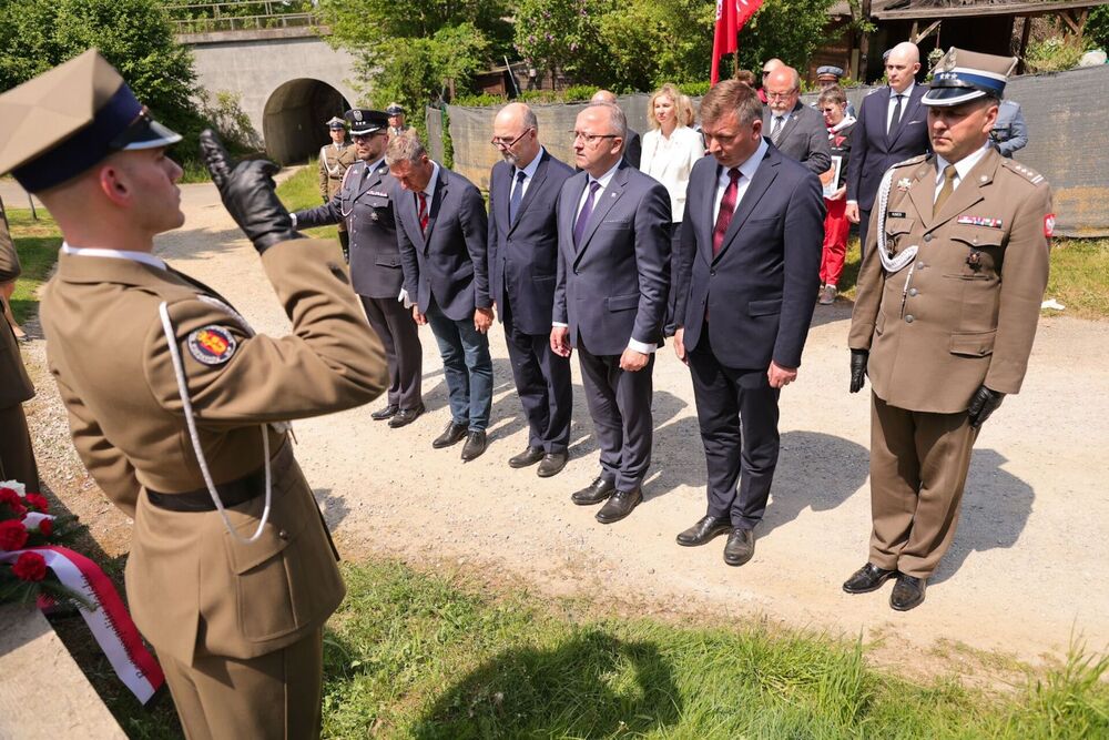 Obchody 81. rocznicy wyzwolenia więźniów obozów koncentracyjnych systemu Mauthausen-Gusen, 9 maja 2026 r., fot. Dariusz Skrzyniarz (IPN)