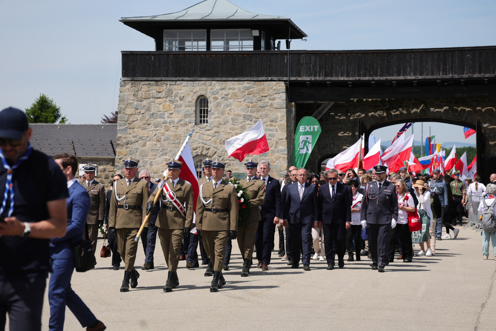 Międzynarodowe uroczystości upamiętniające ofiary KL Mauthausen, Austria – 10 maja 2026 r., fot. Dariusz Skrzyniarz (IPN)